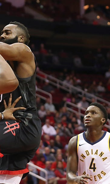 Pacers have few answers for Harden's 40-point night, fall 115-103 to Rockets